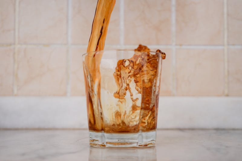 Wing Snob craft iced tea